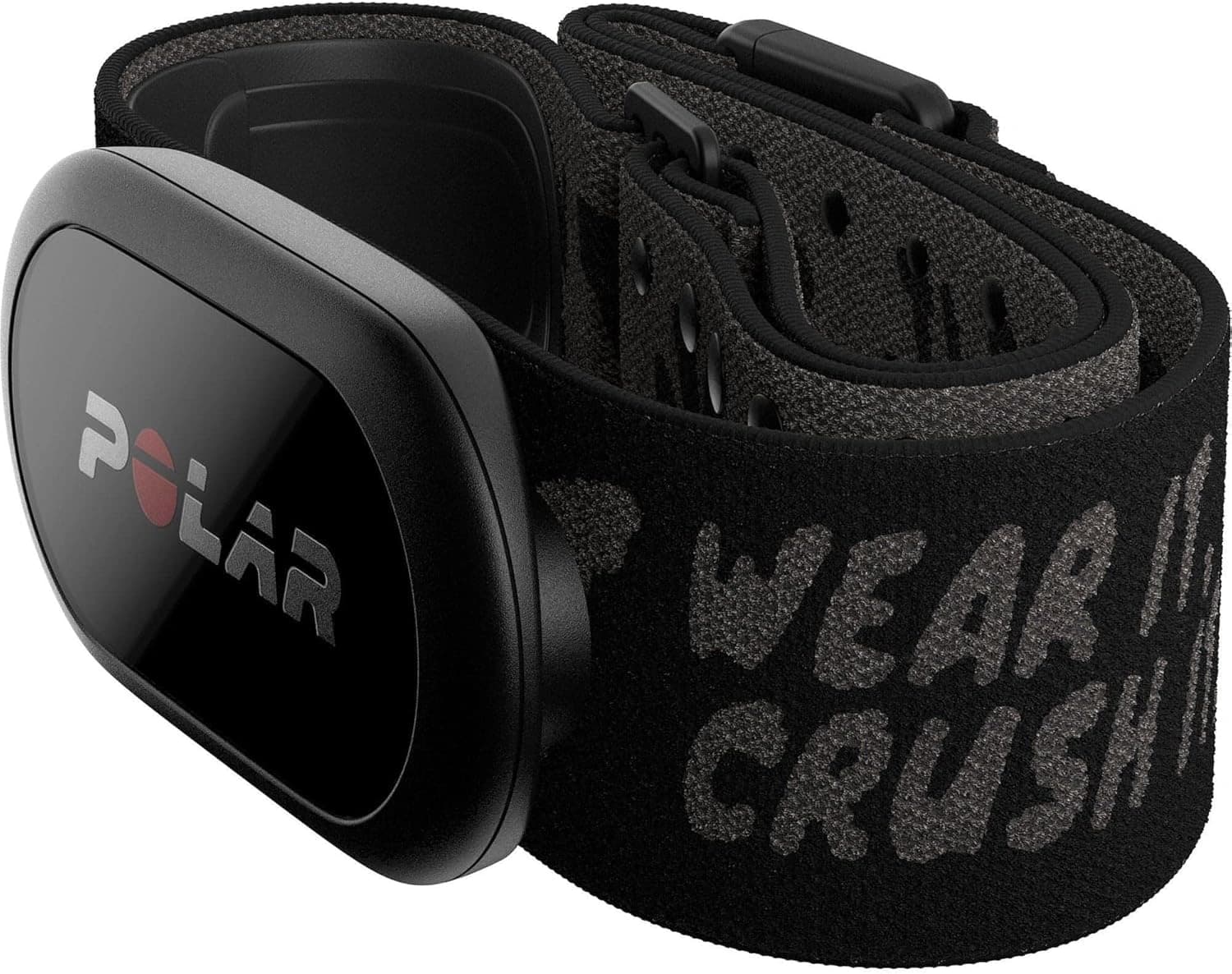 Heart rate monitor chest strap for tracking cardiovascular response during sauna sessions